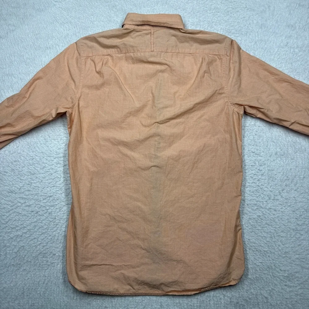 Banana Republic Shirt Pink Button Down Long Sleeve Casual Men's Size Medium Tall